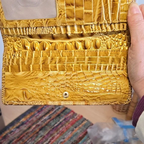Brahmin Ady Wallet in Golden Rod Ombre Melbourne. NWT. - Picture 9 of 15